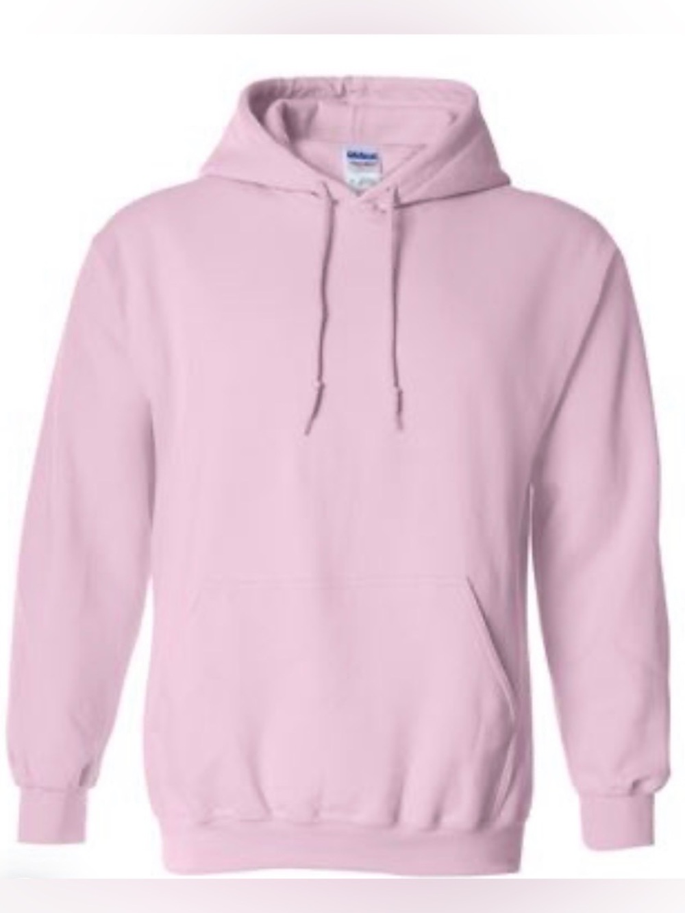 Gildan light pink hoodie size large NWOT